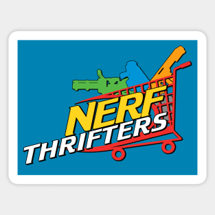 NERF THRIFTERS 3.0! aka BIG GUNS Sticker